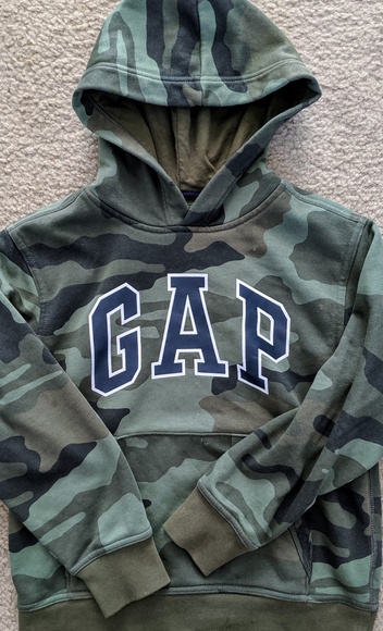 camo gap hoodie